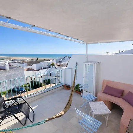 Patio De La Luna Conil Con Vistas Al Mar Коніль-де-ла-Фронтера